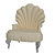 Title: Customizable Armchair with 3D Max Design 3D model small image 1