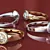 Elegance Defined: Cartier Rings 3D model small image 1