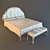Itaca Bed - A Harmony of Materials 3D model small image 1