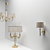 Elegant Porcelain Lighting 3D model small image 1