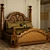 Luxury Marge Carson Bed 3D model small image 1