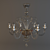 Elegant Crystal Chandelier - deMajo 3D model small image 1