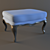 Classic Ottoman 3D model small image 1