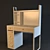 Mikke Kids Seat: Inspired by IKEA 3D model small image 1