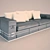 Ipe Cavalli Cupe: Elegant Luxury Sofa 3D model small image 1