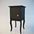 Modern Bedside Stand by DLAND 3D model small image 1