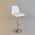 Sebastien Italia Bar Stool: Sleek and Elegant 3D model small image 1