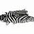 Title: Exotic Zebra Skin Rug 3D model small image 1