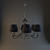 Modern Classic Chandelier 3D model small image 1