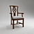 Elegant Hamilton Chair by Ethan Allen 3D model small image 1