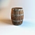 Textile Barrel: Russian Craftsmanship 3D model small image 1