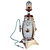 PERMYAK Hookah: Authentic Russian Craftsmanship 3D model small image 1