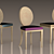 Glamorous Boffi-Shine Empire Throne 3D model small image 1