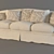 Elegant Modulair Sofa Set 3D model small image 1