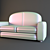 Stylish Sofa 3D model small image 1