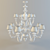 Elegant Classic Chandelier 3D model small image 1