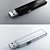 Sony Flash Memory Stick - Model Detail and Textures 3D model small image 1