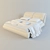 8 March Leather Bed 3D model small image 1