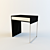 IKEA Micke Small Desk: Stylish & Practical 3D model small image 1