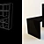 Versatile IKEA Expedit Table-Shelve 3D model small image 1