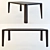Potocco Eiles Dining Table 3D model small image 1