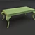 Modern Wood Coffee Table 3D model small image 1