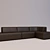 Rolf-benz Amo Corner Sofa 3D model small image 1