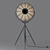 Fortuny Italian Floor Lamp 3D model small image 5