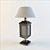 Egyptian Style Table Lamp 3D model small image 1