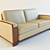 Stylish Zenone Sofa by Ellesalotti 3D model small image 1