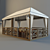 Blooming Garden Gazebo 3D model small image 1