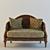 Textured Sofa 3D model small image 1