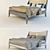 Mekran Belfort Bed 3D model small image 1