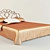 Elegant Dream Bed 3D model small image 1