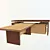 Executive's Choice: Classic Director's Desk 3D model small image 1