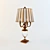 Golden Glow Table Lamp 3D model small image 1