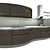 Modern Kitchen Set 3D model small image 1