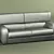 Essen 2P Maxi Sofa 3D model small image 1