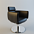 ErgoLux Salon Armchair 3D model small image 1