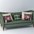  Hayden Sofa: Luxury by Ralph Lauren 3D model small image 1