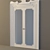 Classic White Door 3D model small image 1