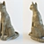 Playful Feline Figurine 3D model small image 1