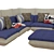 Cozy Corner Sofa Catalogue 3D model small image 1