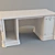 Modern Chinese Computer Desk 3D model small image 1