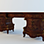 Elegant Vanity Table Napoleone 3D model small image 1