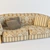 Photo-Inspired Sofa 3D model small image 1