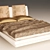 Diamond Dreams: Luxury Bed 3D model small image 1