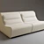 Modular Sofa Neya: Versatile Comfort 3D model small image 1