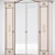 Luxurious Camelia Wardrobe by Louis Dupont 3D model small image 1