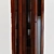 Wooden Corner Sideboard 3D model small image 1